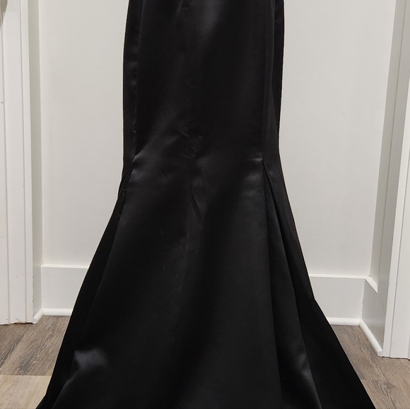 Cache Vintage formal heavy satin/sequin corset top and mermaid skirt sm/med - Picture 3 of 12